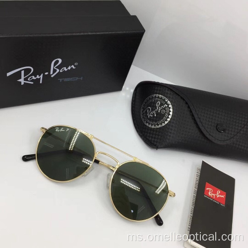 Bulat Sunglasses Bulat Penuh Untuk Lelaki